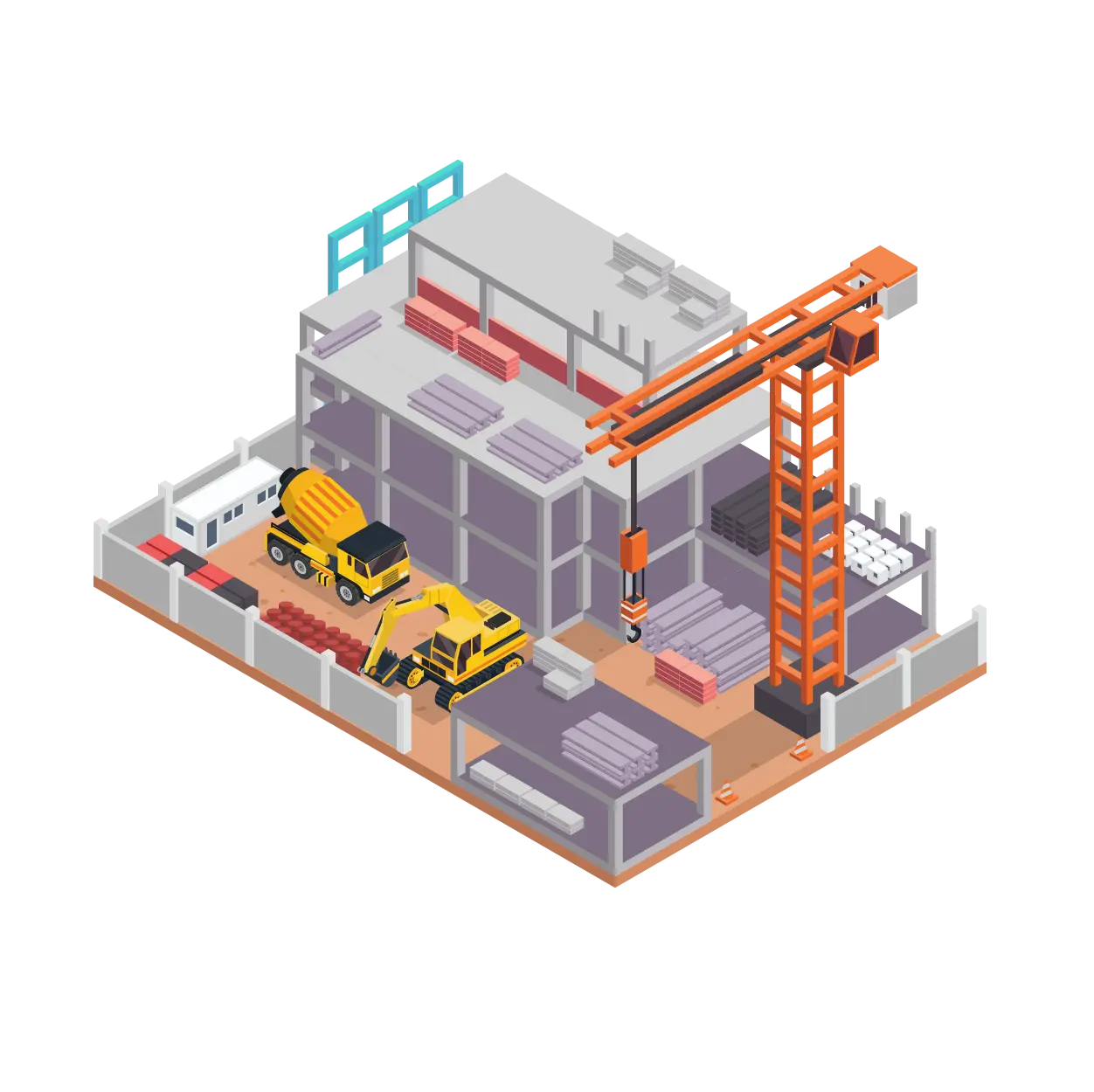 مواد الهيكل